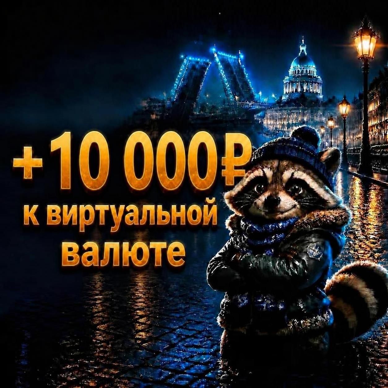 +10 000 ₽ на баланс